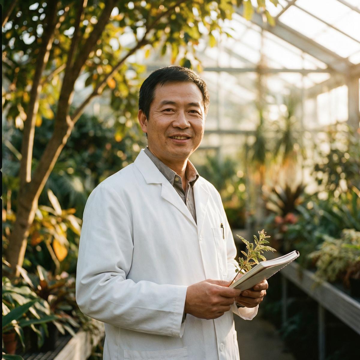 海角社区植物学顾问张明远